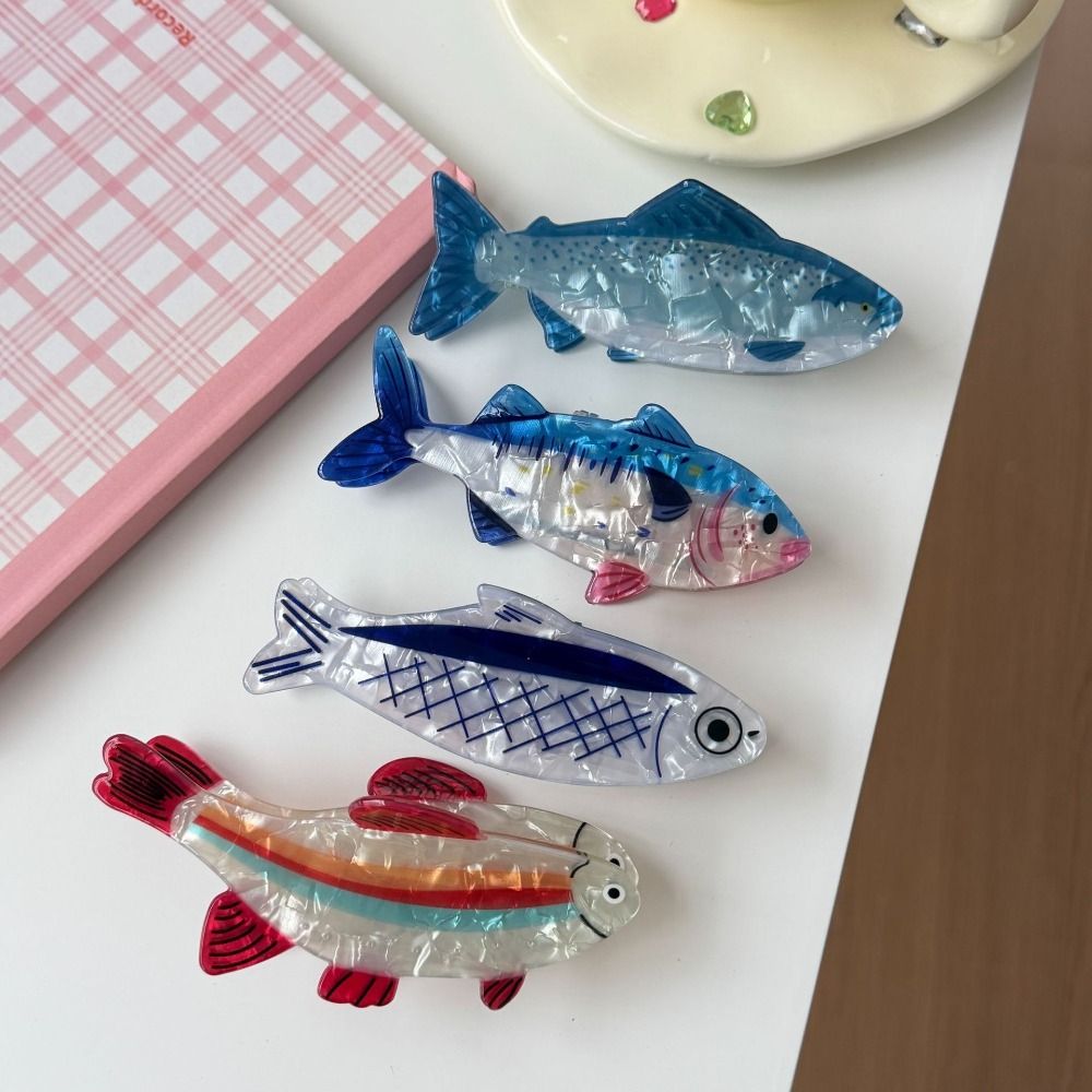 Hairpin Ocean Animal Hair Claw - Lifestyle Of Korean recension och pris