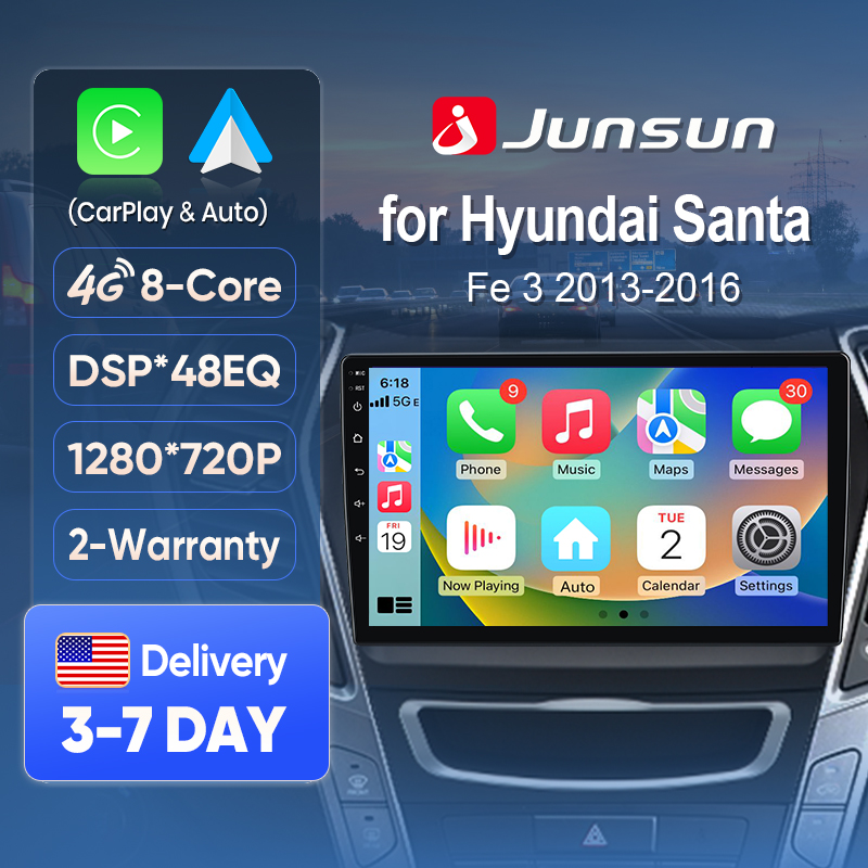 Junsun AI Voice Car Stereo Rad - Korean Lifestyle Products recension och pris