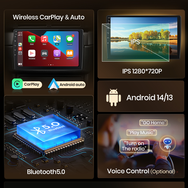 Junsun AI Voice Car Stereo Rad - Korean Lifestyle Products recension och pris
