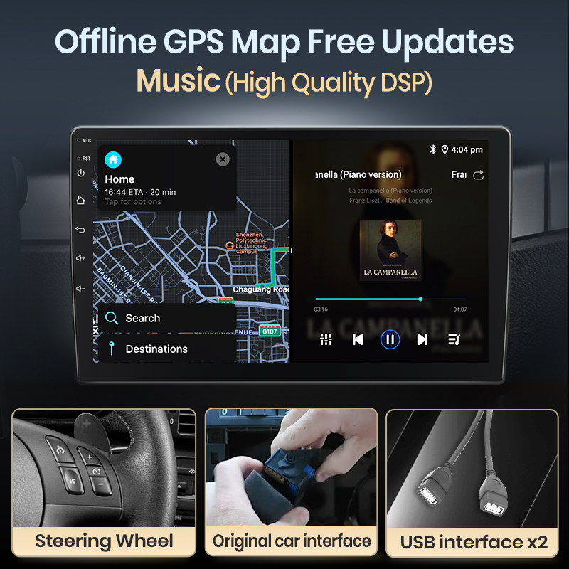 Junsun AI Voice Car Stereo Rad - Korean Lifestyle Products recension och pris