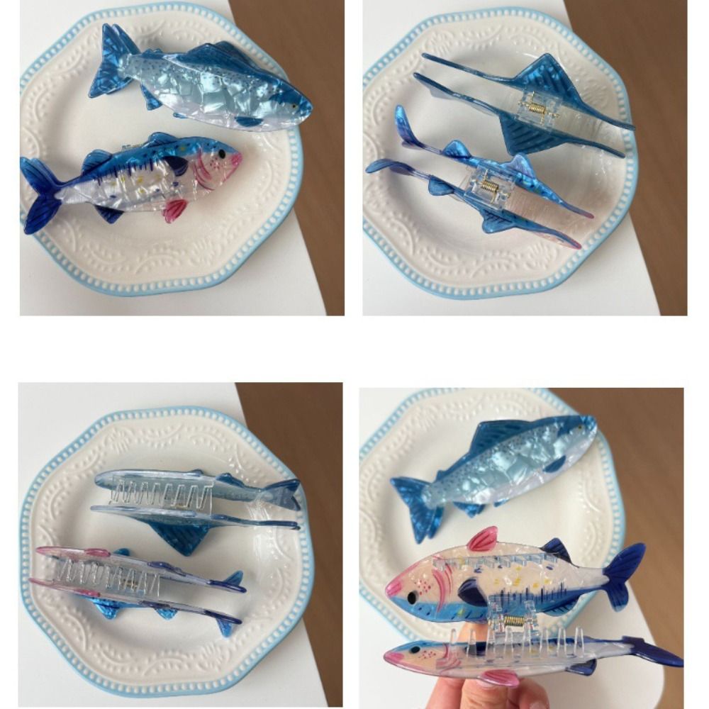 Hairpin Ocean Animal Hair Claw - Korean Girls Lifestyle recension och pris