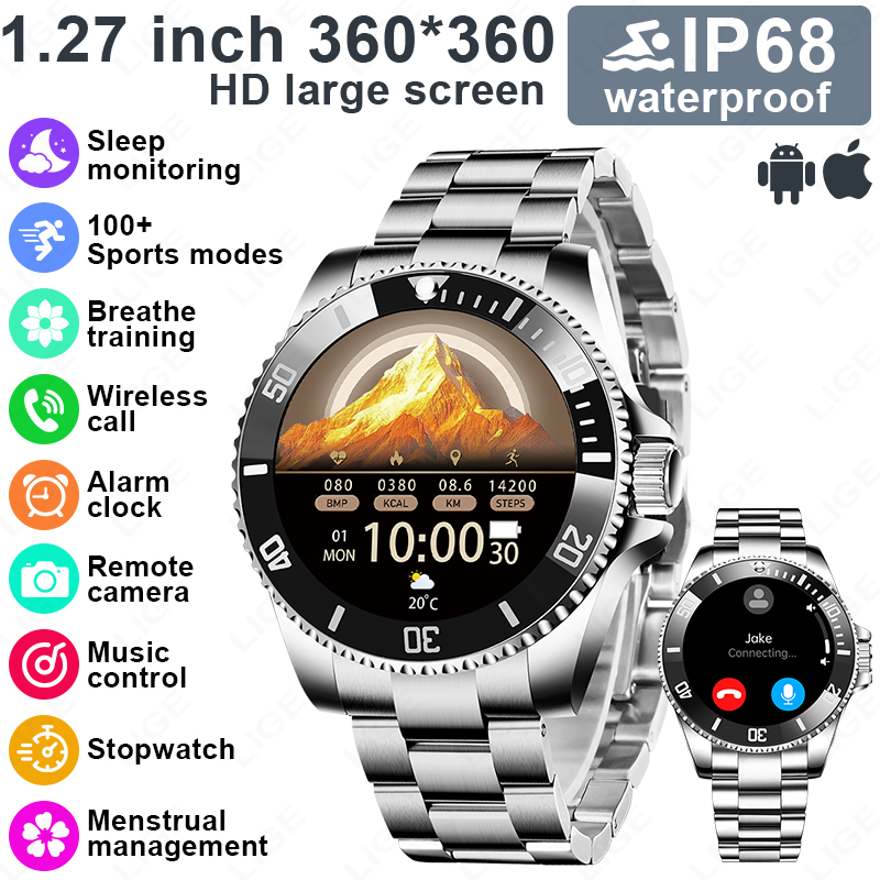 LIGE New Style Luxury Smart Wa - Korean Luxury Lifestyle recension och pris