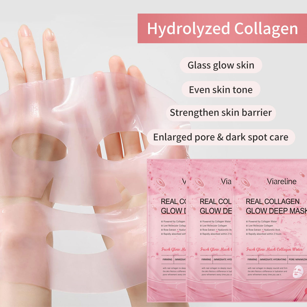 Overnight Collagen Mask Salmon - Korean Skincare Routine recension och pris